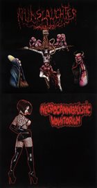 NUNSLAUGHTER Nunslaughter / Necrocannibalistic Vomitorium album cover