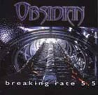 OBSIDIAN Breaking Rate 5.5 album cover