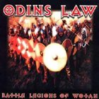 ODIN'S LAW Battle Legions of Wotan album cover