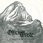 OFFICIUM TRISTE Mountains Of Depressiveness album cover
