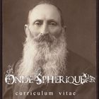 ONDE SPHÉRIQUE Curriculum Vitae album cover