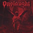 ONSLAUGHT Live Damnation album cover
