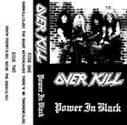 OVERKILL Power in Black album cover