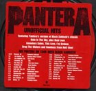 PANTERA Unofficial Hits album cover