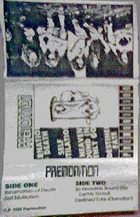 PREMONITION (TX) Demo 1989 album cover