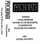 PSYCHOPATH 5-Song Advance album cover