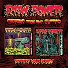 RAW POWER Screams From The Gutter / After Your Brain album cover