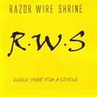 RAZOR WIRE SHRINE Going Deaf for a Living album cover