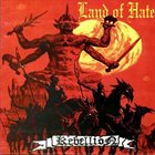 REBELLION Land of Hate album cover