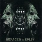 REPTILIAN DEATH Defaced & Split album cover