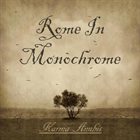 ROME IN MONOCHROME Karma Anubis album cover
