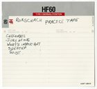 RORSCHACH Practice Tape album cover