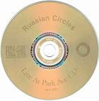 RUSSIAN CIRCLES Live At Park Ave CDs album cover