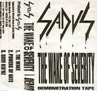 SADUS — The Wake of Severity album cover