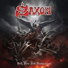 SAXON Hell, Fire and Damnation album cover
