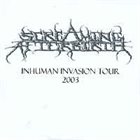 SCREAMING AFTERBIRTH Inhuman Invasion Tour 2003 album cover