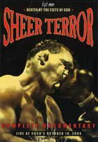 SHEER TERROR Beaten By The Fists Of God - Live At CBGB's October 10. album cover