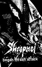 SHRAPNEL (QLD) Bogan Thrash Attack album cover