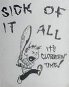 SICK OF IT ALL It's Clobberin' Time! album cover