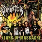 SINISTER Years of Massacre album cover