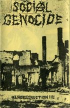 SOCIAL GENOCIDE Wardestruction album cover