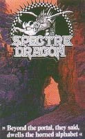 SPECTRE DRAGON Beyond the Portal They Said, Dwells the Horned Alphabet album cover