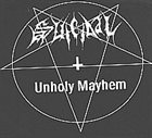 SUICIDAL Unholy Mayhem album cover