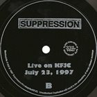 SUPPRESSION Benümb / Suppression album cover