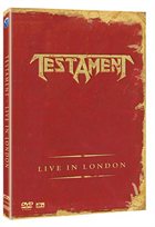 TESTAMENT — Live in London album cover