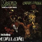 THE MISFITS Earth A.D. / Wolfs Blood + Evil-Live album cover