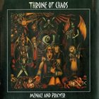 THRONE OF CHAOS — Menace And Prayer album cover