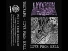 UNDEATH Live From Hell album cover