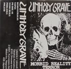 UNHOLY GRAVE Morbid Reality / Terror album cover