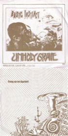 UNHOLY GRAVE Unholy Grave / Gang On Up Against album cover