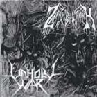 UNHOLY WAR Rising from the Grave album cover