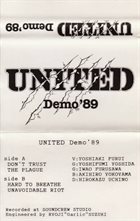 UNITED Demo '89 album cover
