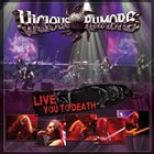 VICIOUS RUMORS — Live You To Death album cover