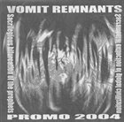 VOMIT REMNANTS Promo 2004 album cover