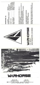 WARHORSE (CA-1) Demo 1991 album cover