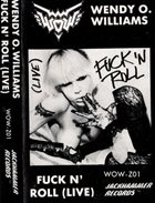 WENDY O. WILLIAMS Fuck n' Roll (Live) album cover