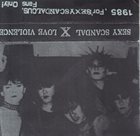 X JAPAN Sexy Scandal Love Violence album cover