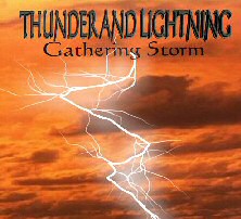 THUNDER AND LIGHTNING - Gathering Storm cover 