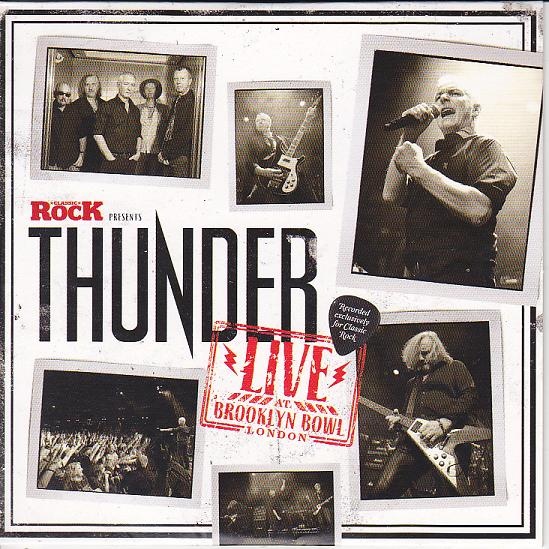 THUNDER - Live At The Brooklyn Bowl London cover 