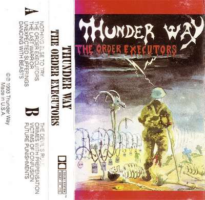 THUNDER WAY - The Order Executors cover 