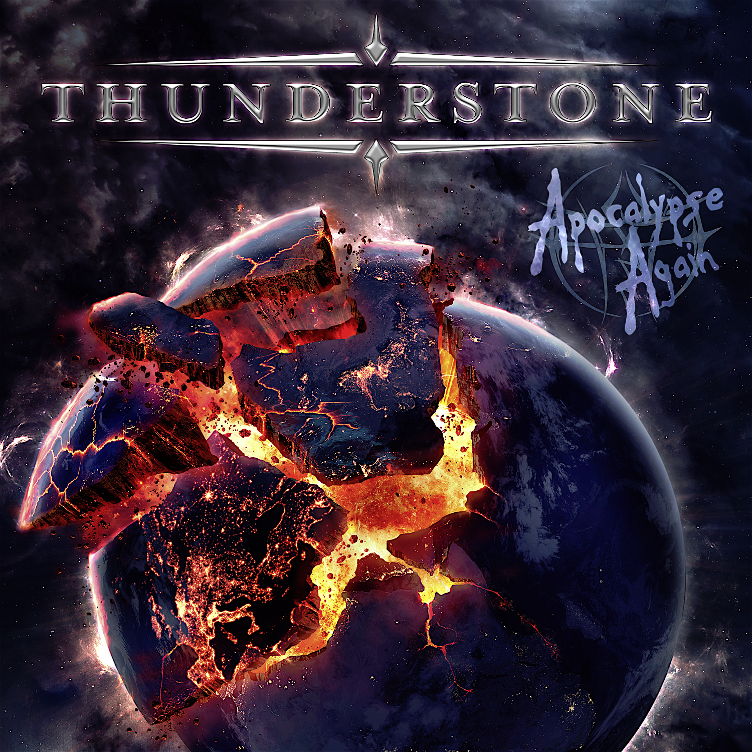 THUNDERSTONE - Apocalypse Again cover 