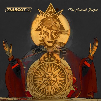 TIAMAT - The Scarred People cover 