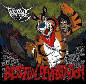 TIGER JOE - Bestial Devastation cover 