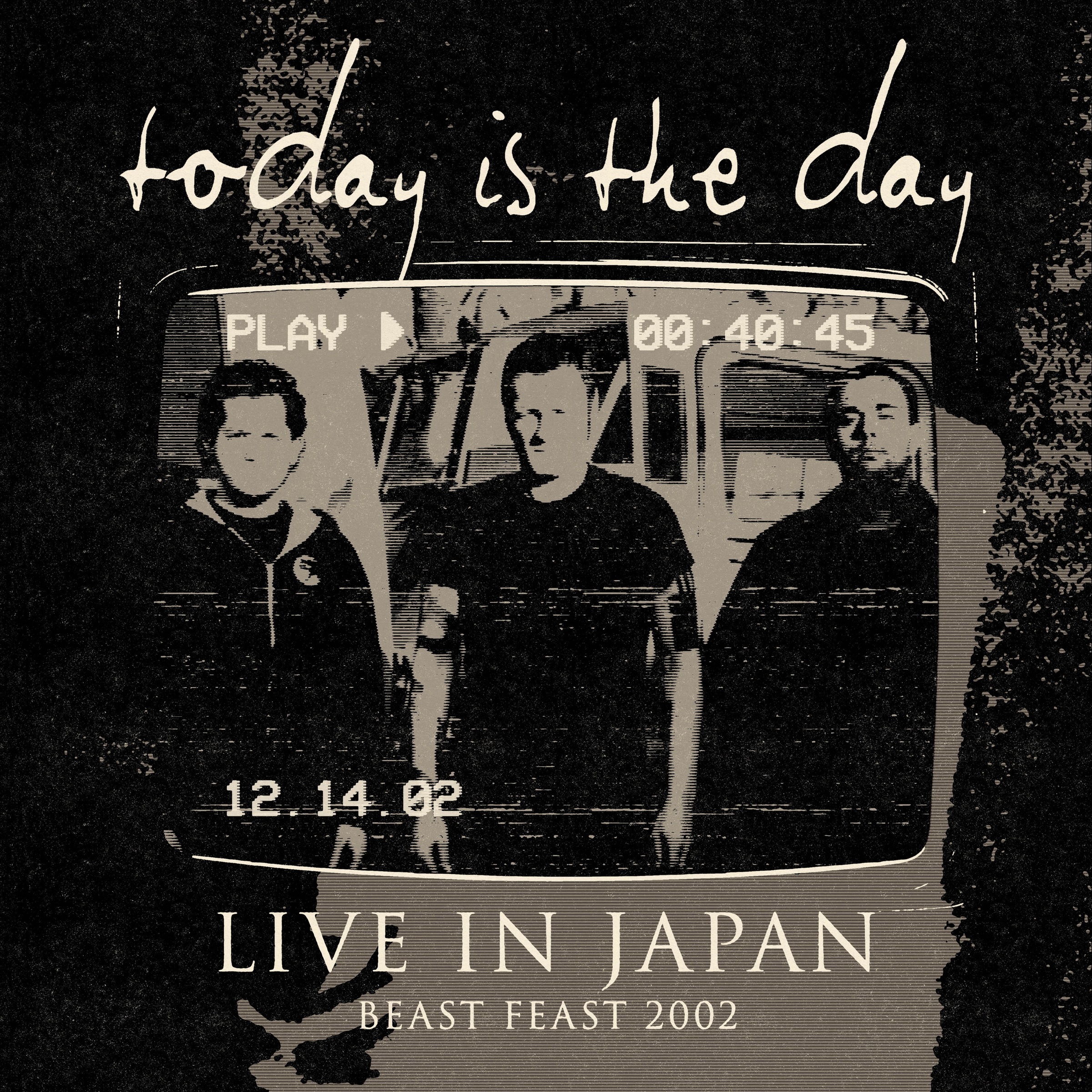 TODAY IS THE DAY - Live in Japan cover 