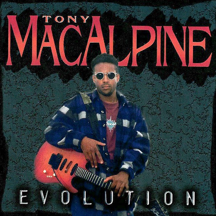 TONY MACALPINE - Evolution cover 