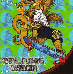 TOTAL FUCKING DESTRUCTION - Frontside Nosegrind EP cover 